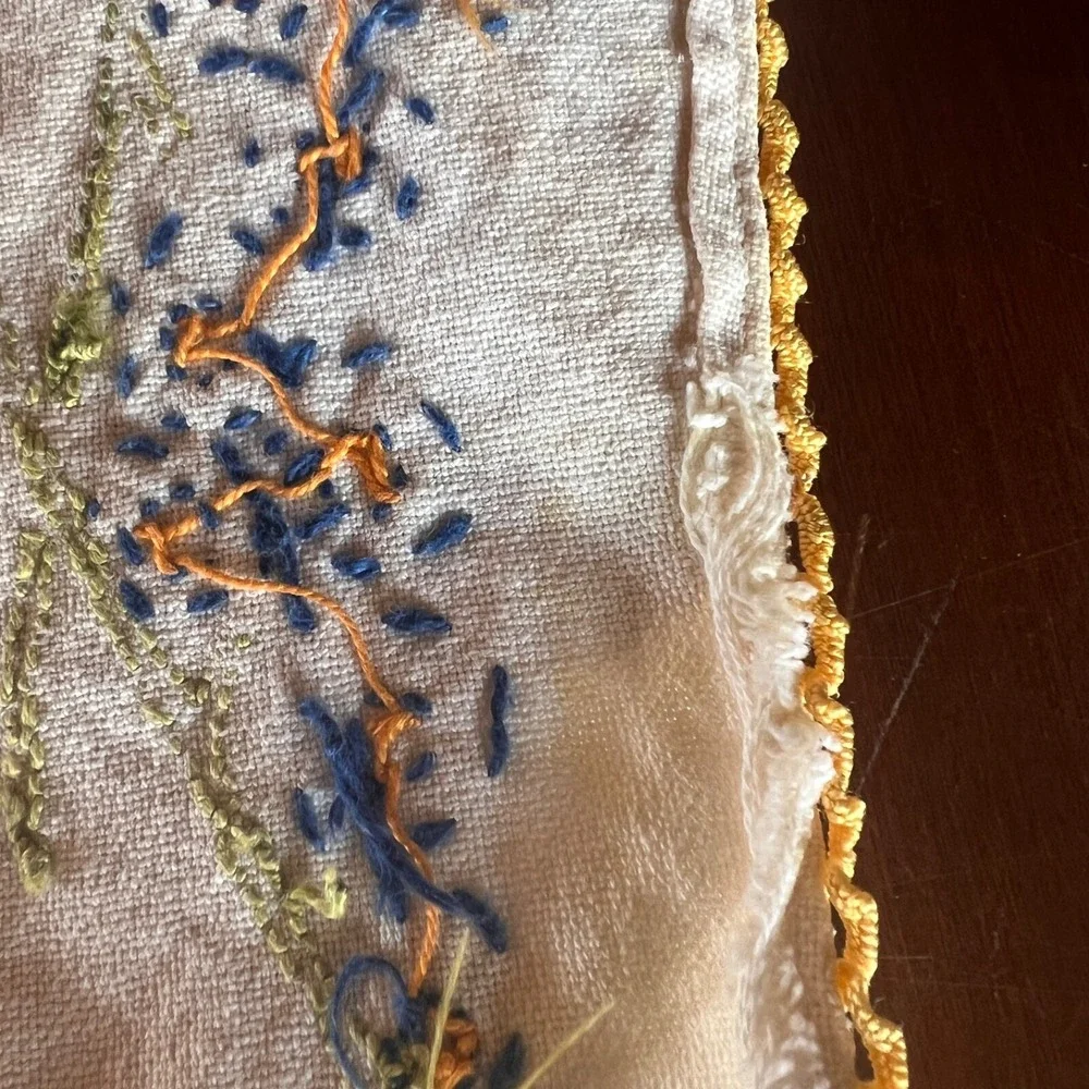 2 Vintage‎ Embroidered 30